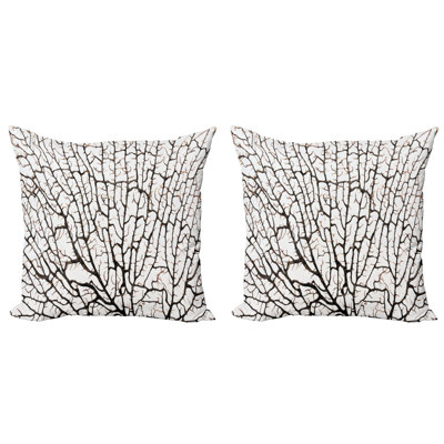 Ensemble de 2 coussins décoratifs Ambesonne Old Forest