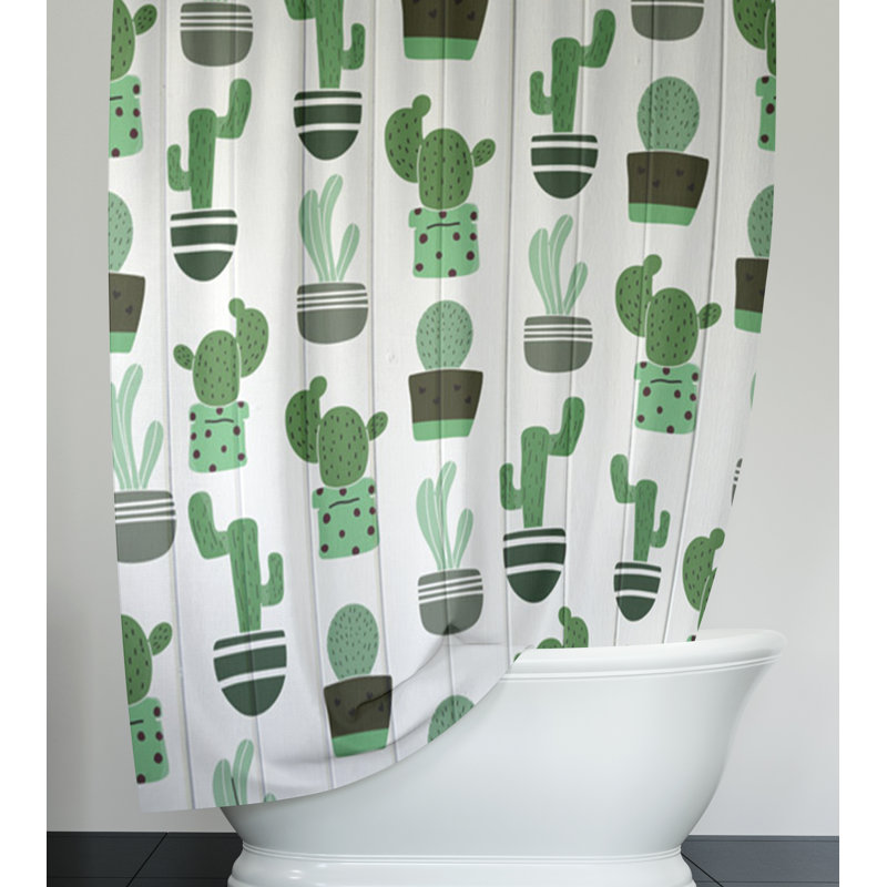 Rideau de douche simple Floral, H 93 po x l 70 po