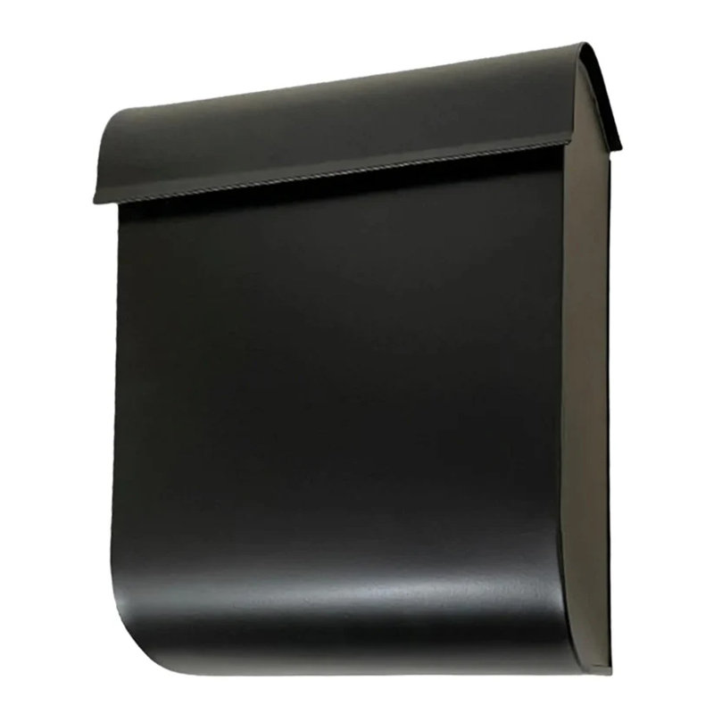 Dominion Iron Mailbox, Black Powder Coated