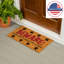 Tapis en fibre de coco 28 "x 16", attention
