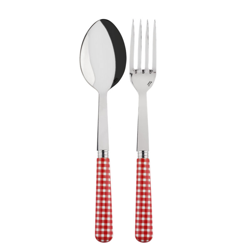 Sabre Paris - Serving Set Gingham, Red