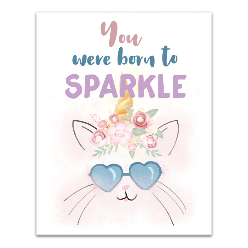 Art sur toiles nés à sparkle Bowman, H 14 po x l 11 po x P 1,25 po