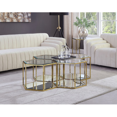 Ensemble de tables basses 2 pièces Dickerson