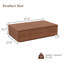 Table basse moderne 47,2 "avec rangement - 2 tiroirs et 4 armoires
