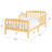  Wood Toddler Bed with Safety Rail-161488113