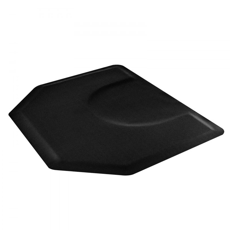 Tapis de salon pour coiffeuse Hexagon, H 0,5 po x l 48,2 po x P 59,3 po