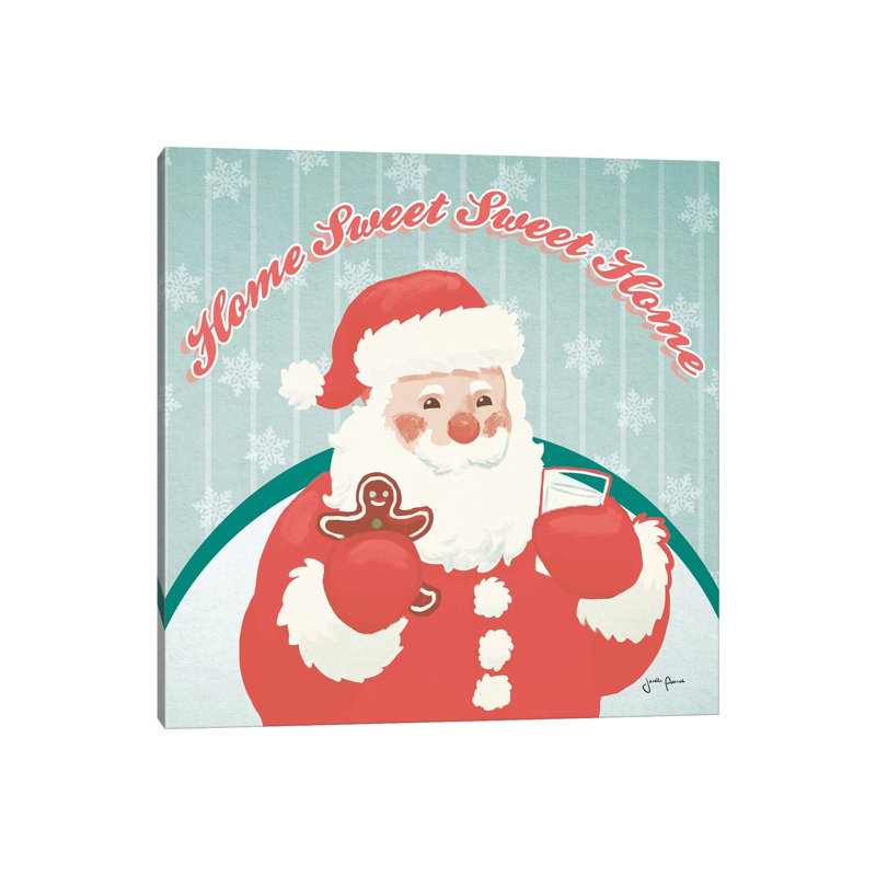 Vintage Christmas X by Janelle Penner - Wrapped Canvas Print, 45.72 cm H x 45.72 cm W x 1.91 cm D