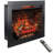 Electric Fireplace With 33-Inch Insert And Detachable Trim Kit - Touch Panel Home Heating Solution Smokeless Firebox & Crackling Flame Effect Sound Adjustable Brightness 1500W Heat Capacity, 5018 /H