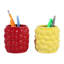 Organisateur de bureau décoratif fraise et citron