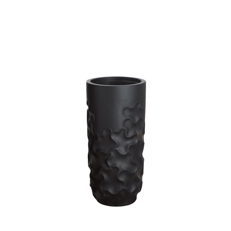 Scio Flower Pot, Black, 75cm H x 34cm W x 34cm D