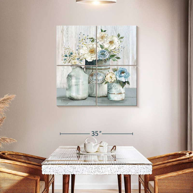 Harnek French Garden Flowers II, H 38 po x l 38 po