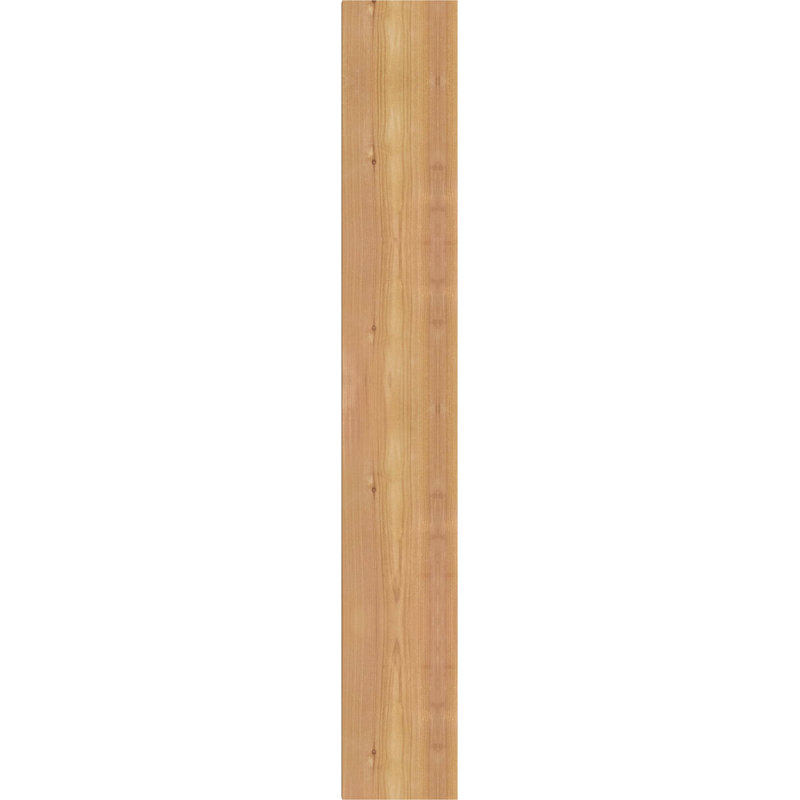 Persienne traditionnelle en bois rustique, Sapin Douglas de 5 1/2 po (lisse), P 32 po x H 38 po