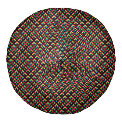 Katelyn  Elizabeth Geometric Reversible Throw Pillow