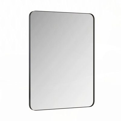 Wall Rectangular Mirror Metal Framed
