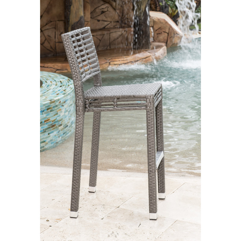 Tabouret de bar graphite 43 po
