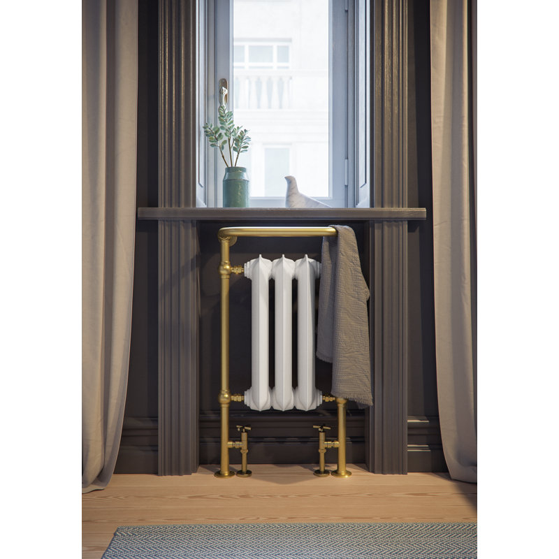 Cast Iron Towel Rail, PLAIN TOWEL RAIL 900x490