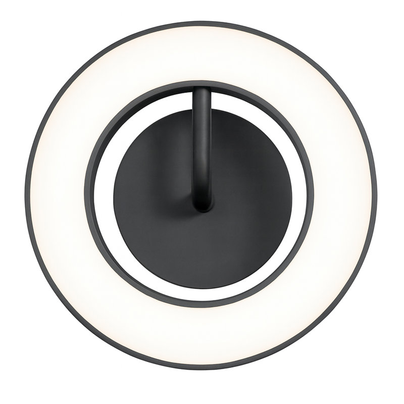 Une applique murale à DEL de 10 po - noir, Black