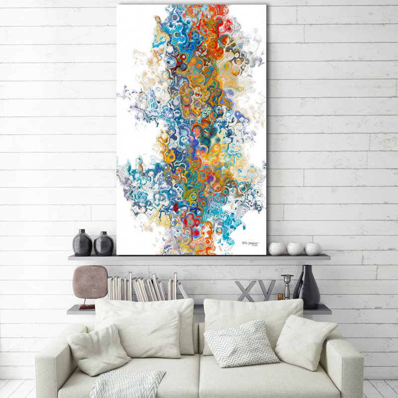 «Ephesians 4: 3 Unity Of The Spirit (Vertical)» par Mark Lawrence, reproduction, H 40 po x l 24 po x P 1,5 po, Toile tendue