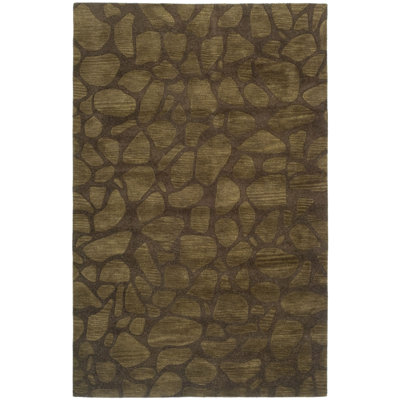 Soho Hand Tufted Wool And Viscose Abstract Rug