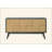 Blayde Light Gray & Natural Finish Server