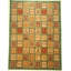 Handmade Cotton and Wool Geometric Area Rug