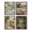«Vintage Landscape XCV III», 4 pièces sur papier