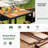 Maltby 4-Person Acacia Patio Dining Set with 35.43" W Square Table -1230409924