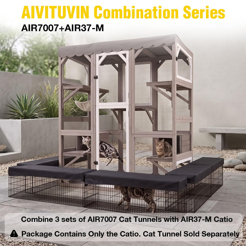 Grande cage à chat pour chat Catio