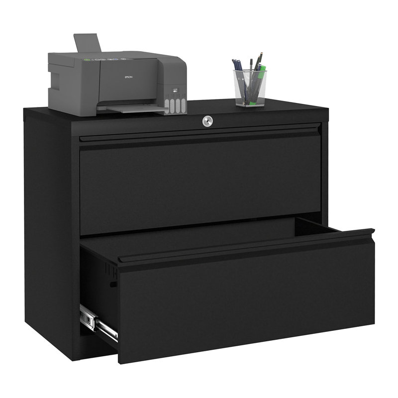 35.43 " Wide 2 Steel Lateral Filing Cabinet