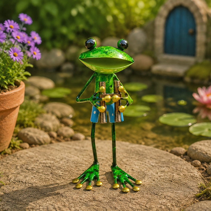 Gurdon Animals Weather Resistant Metal Garden Statue