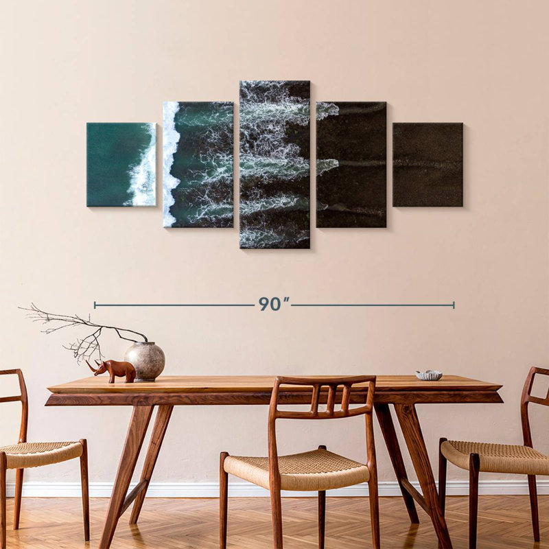 Surface de plage de sable