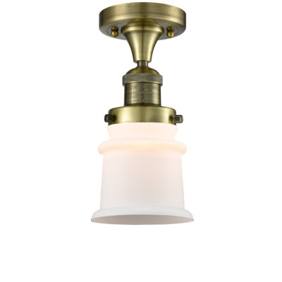 Plafonnier semi-encastré 1 lumière 5,25 po Alexandira