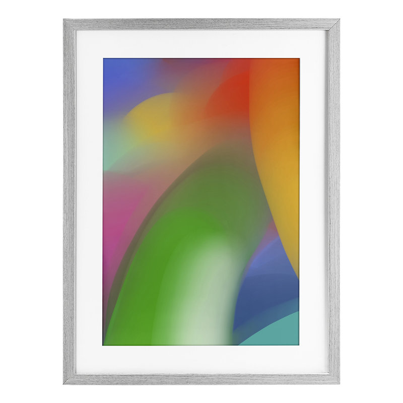 «The Painter's Dawn Spectrum», reproduction sous verre encadrée, conception par Atelier Posters, H 20 po x l 14 po