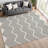 Machine Washable Indoor/Outdoor Chantille ACN2390 Geometric Rug-1533291524