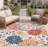Kellems Performance Floral Indoor/Outdoor Area Rug-1703993554