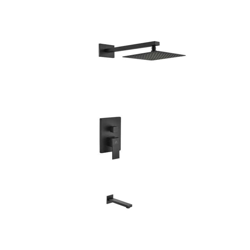 Système de douche complet avec robinetterie brute Aqua Piazza, 8