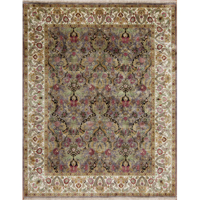 Golden Age Hand Knotted Wool Area Rug