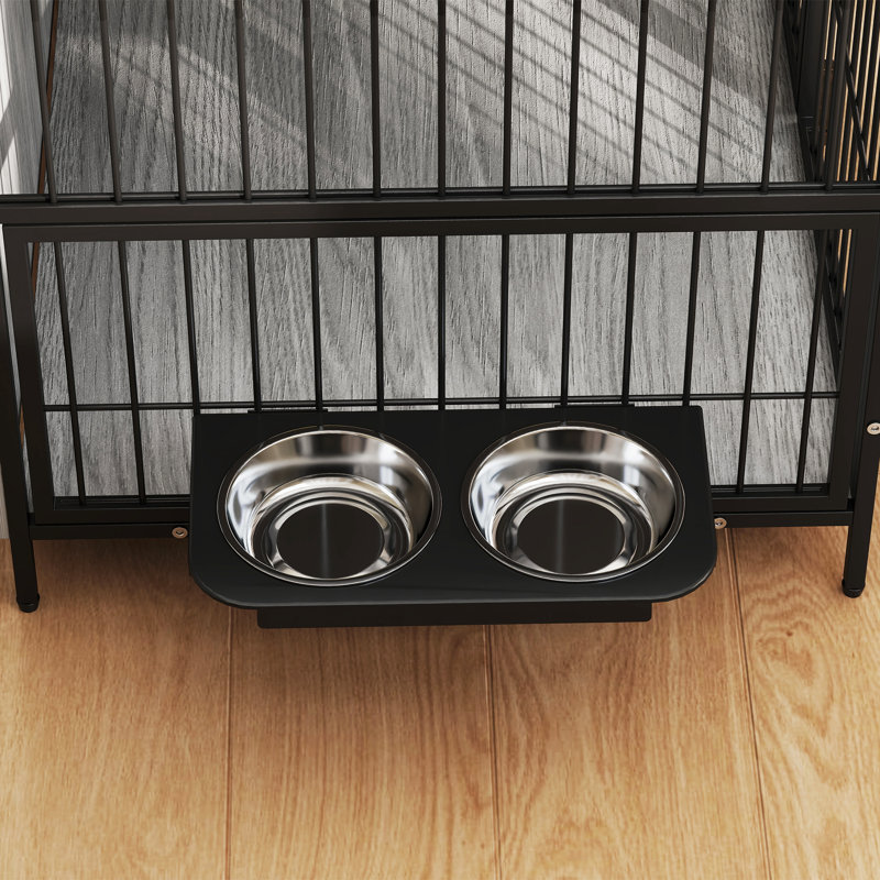 Wood Furniture Style Crate with 2 Doors