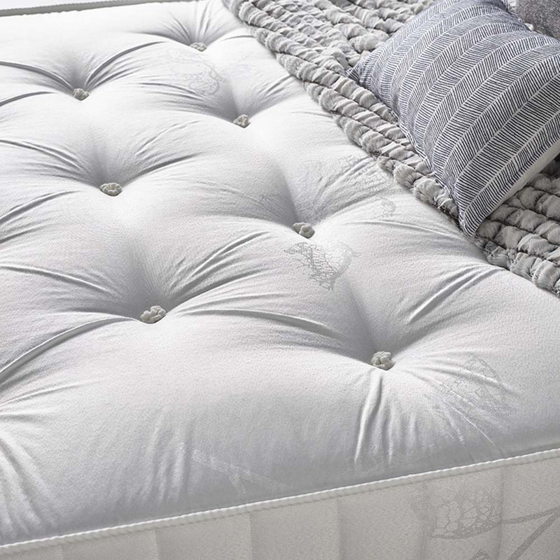 Soho Pocketsprung Divan Bed Set, Super King (6'), Charcoal, 4 Drawers
