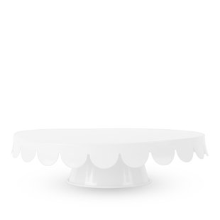 Présentoir à gâteaux en métal blanc par Cakewalk