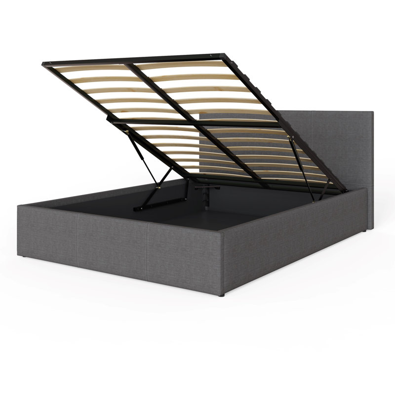 Coopersburg Upholstered Ottoman Storage Bed, Small Double (4')