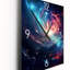 Horloge murale Vibrant Space Galaxy-99637104