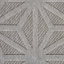 Tapis d'intérieur / extérieur à motif géométrique gris Pâques-777706189