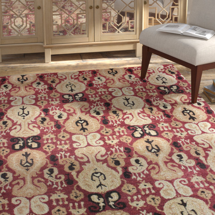 Wool Ikat Indoor Rug