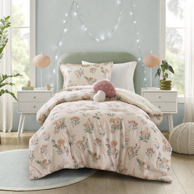 Ensembles de literie de jardin confortables en microfibre, style fantaisiste pour les chambres confortables