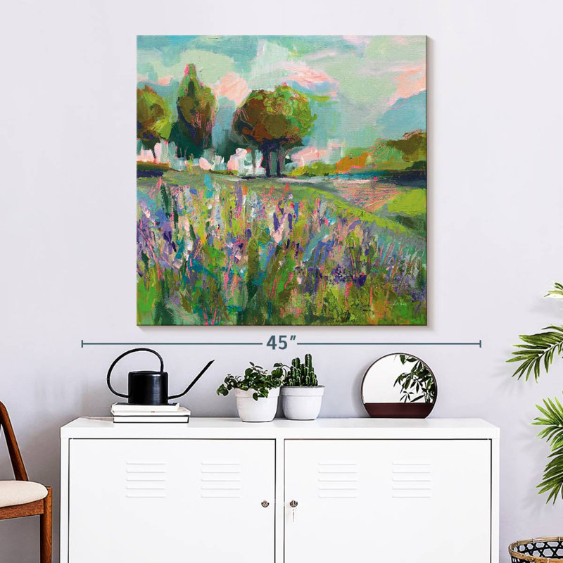 Champ de fleurs d'Alvord, H 33 po x l 33 po