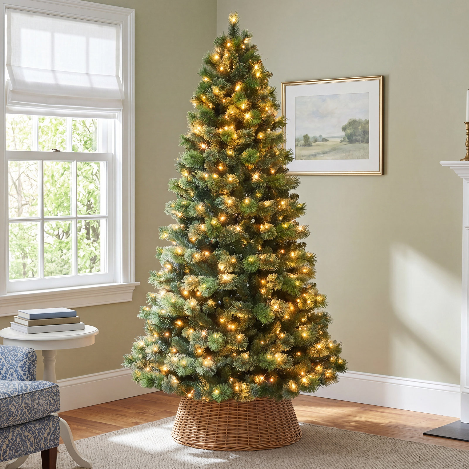 6.5' Pre-Lit Christmas Tree