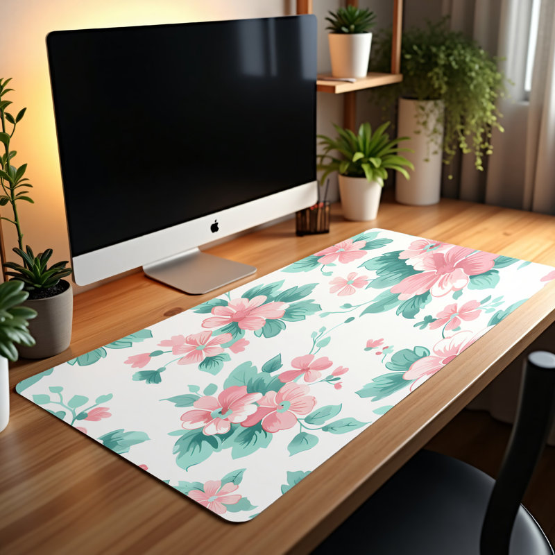 Polyester Desk Pad, 31.5x15.5