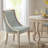 Martha Stewart Elmcrest Wood Upholstered  Dining Chair with Nailhead Trim-87199719