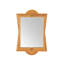 Cypress Free Form Rattan Mirror